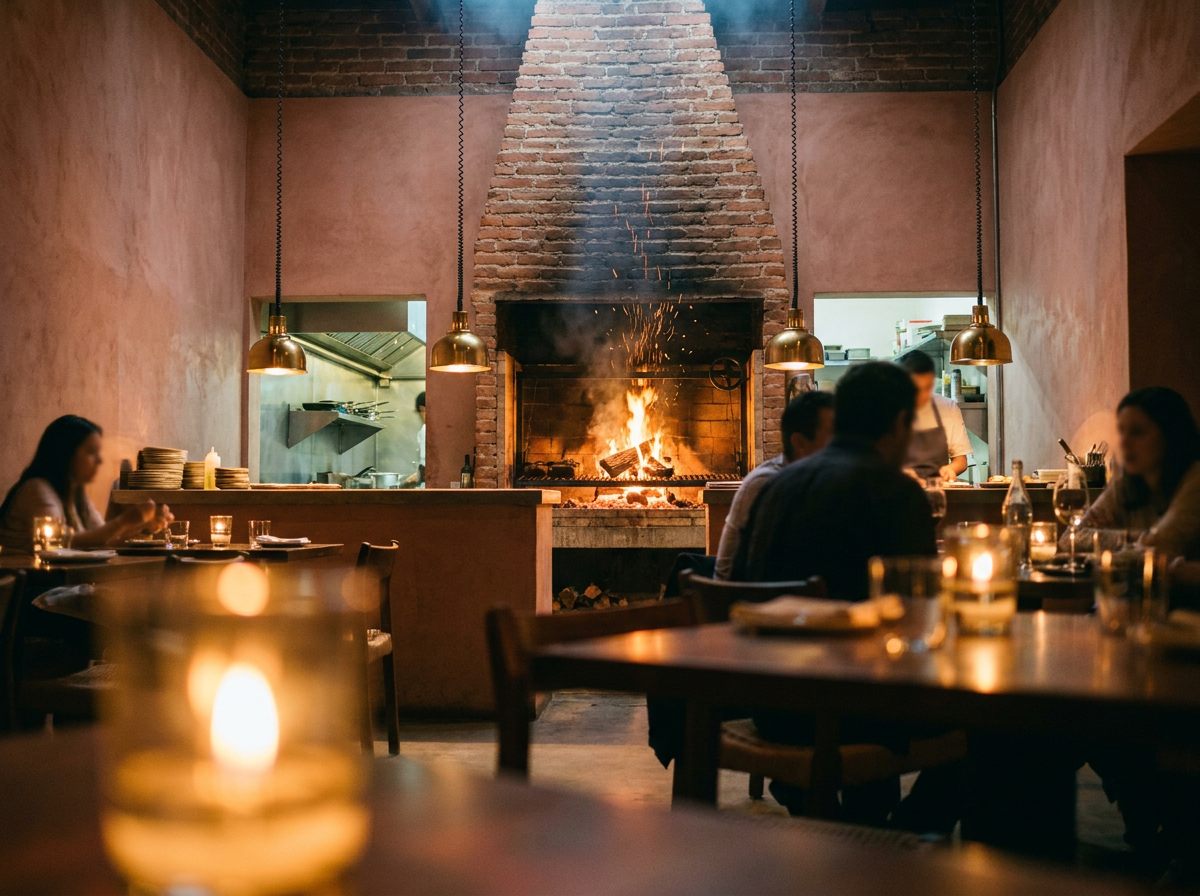 Ember — fine-dining restaurant with open fire kitchen