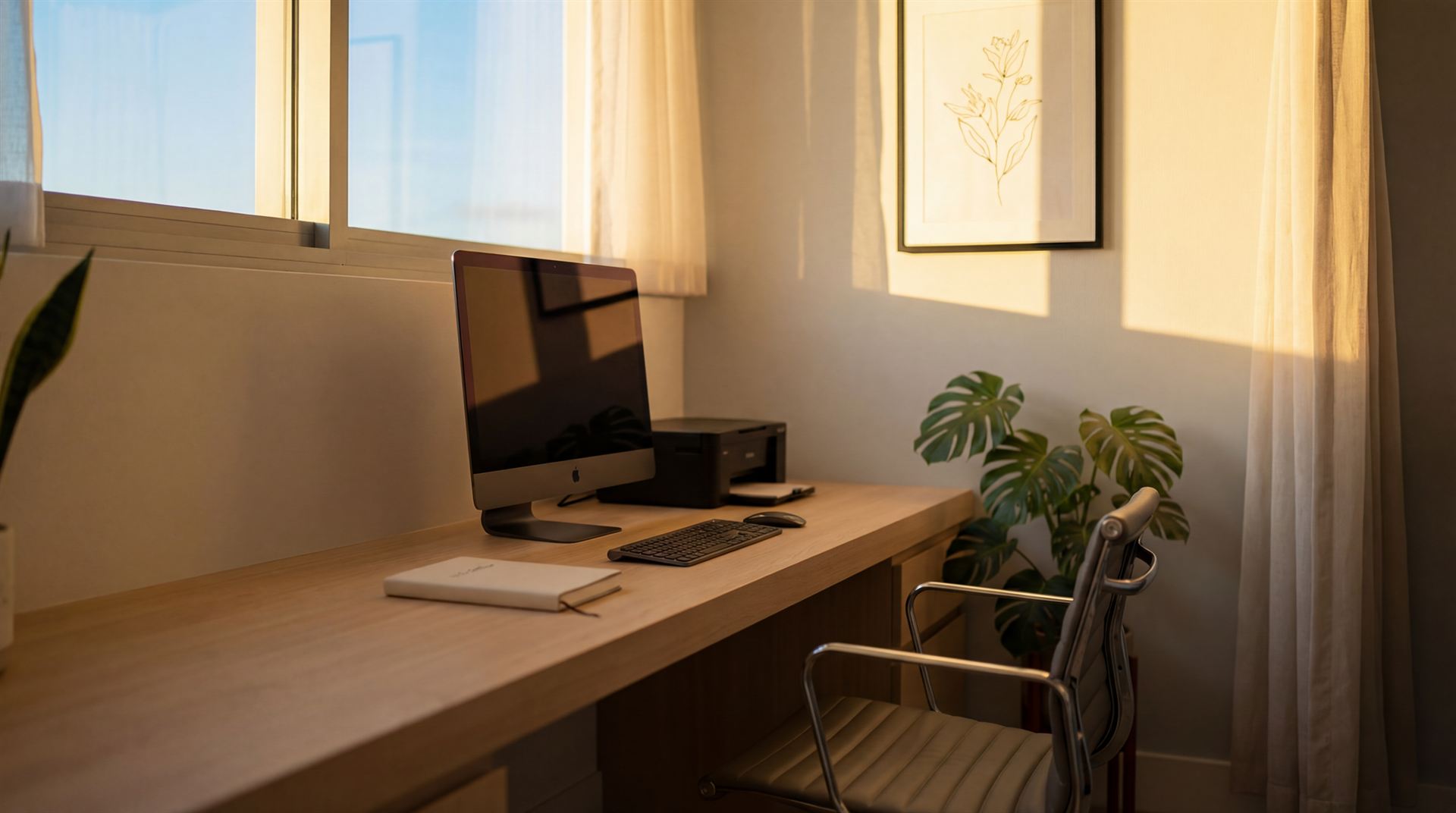 Suite 203 consult room, developed render