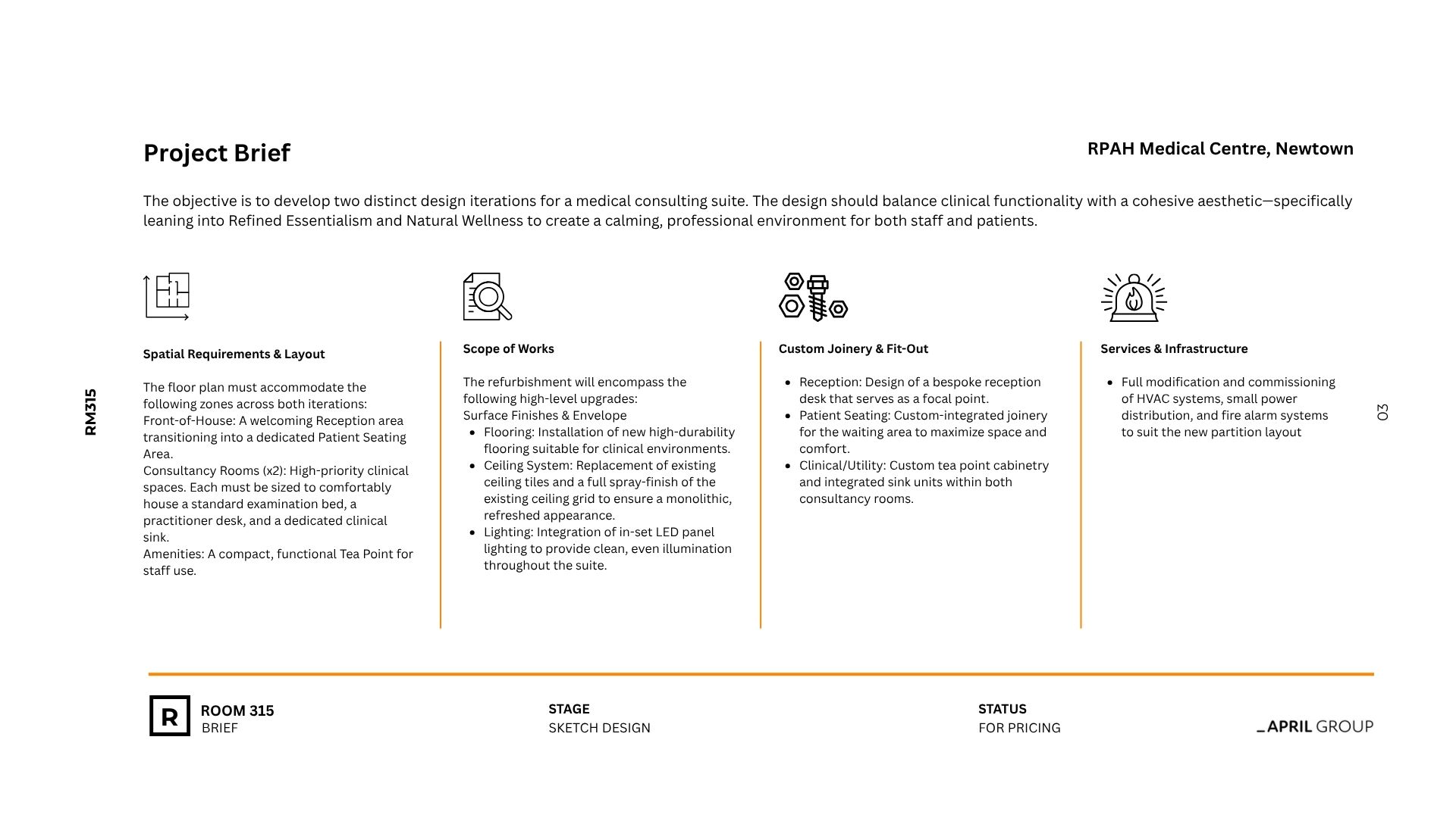 Suite 315 leasing package, slide 3
