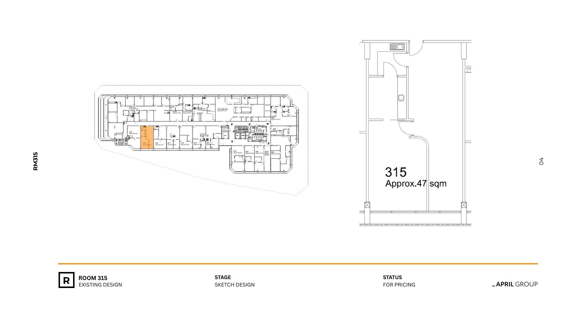 Suite 315 leasing package, slide 4